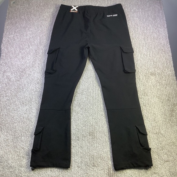 RGSTR Creative Dept. Men's Black Premium‎ Tech Stretch Cargo Pants Size L NWT - Picture 3 of 16
